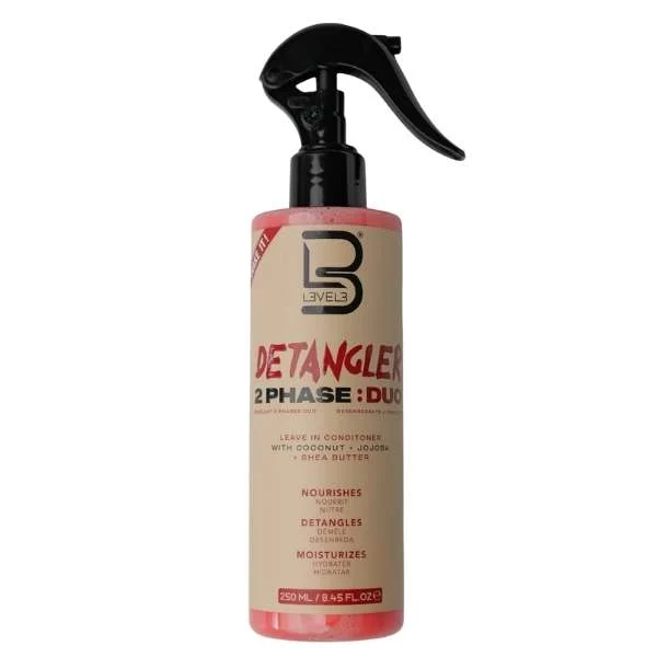 L3VEL3 RED LINE – 2 PHASE DETANGLER SPRAY 250 ML.