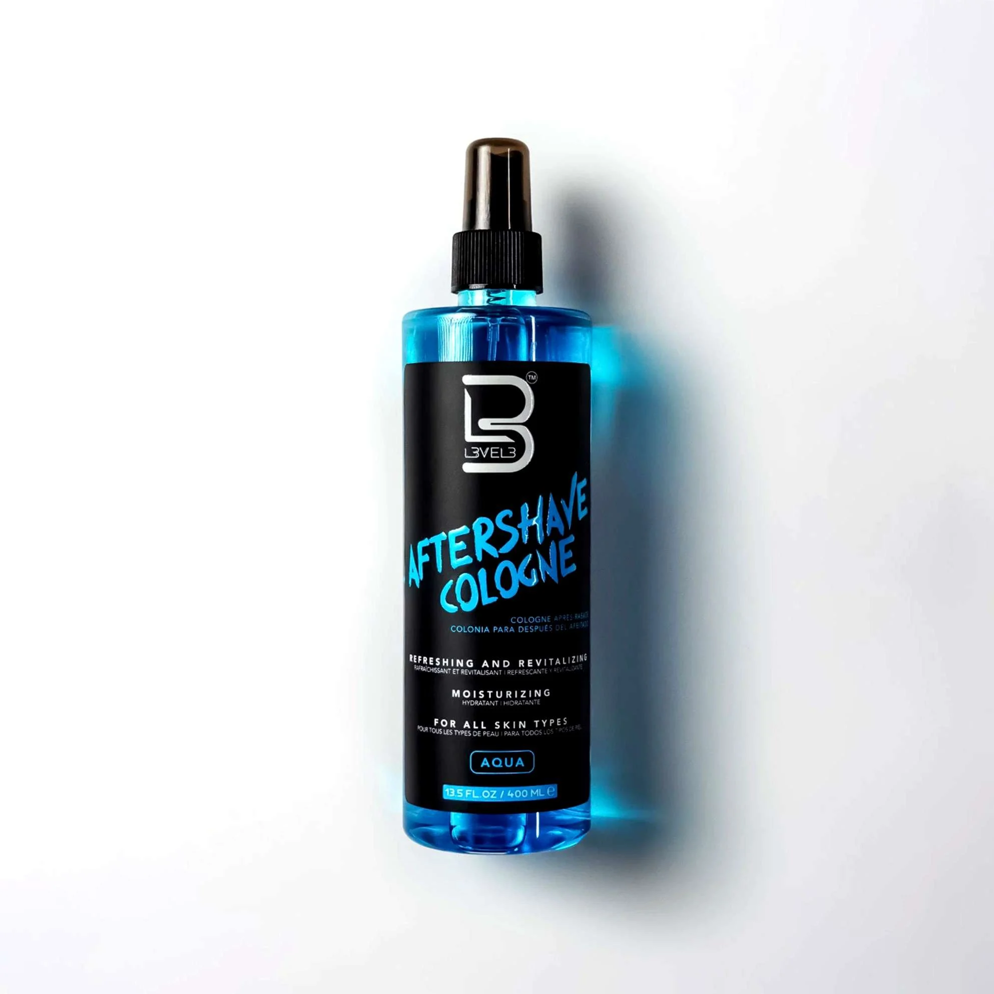 L3VEL3 AFTERSHAVE COLOGNE AQUA 400 ML