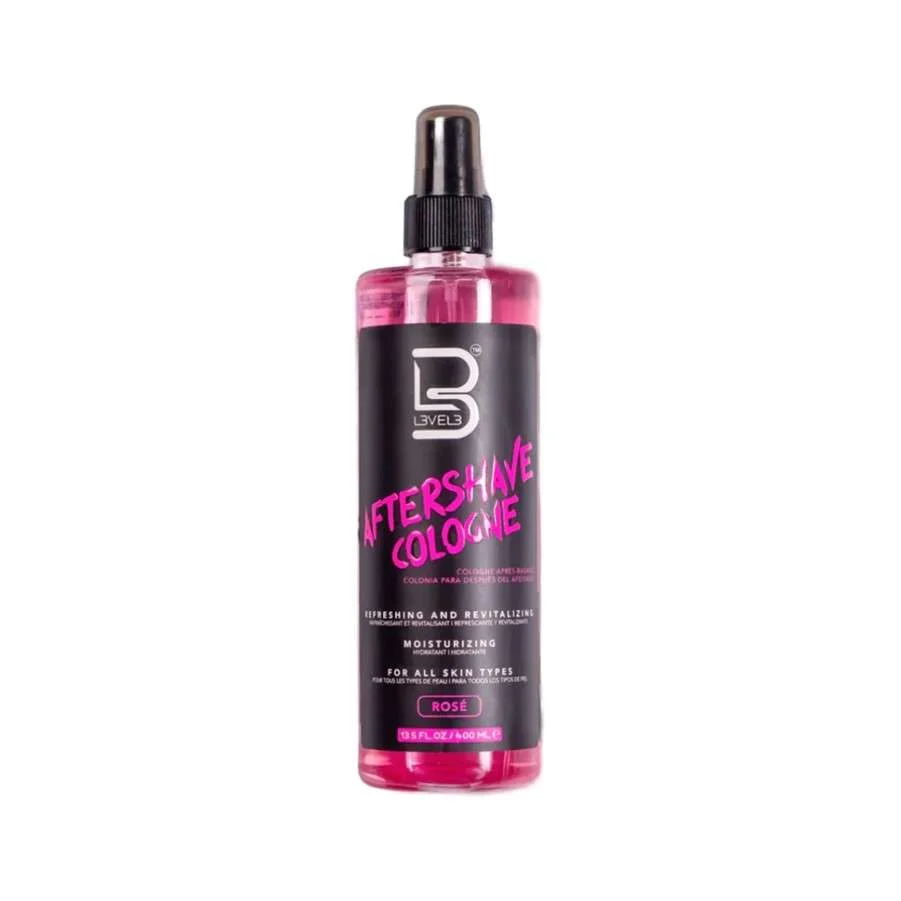 L3VEL3 AFTERSHAVE COLOGNE ROSE 400ML