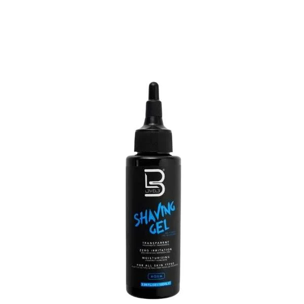 L3VEL3 TRANSPARENT SHAVING GEL AQUA 100ML