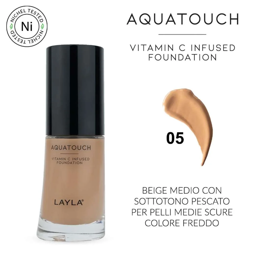 FONDOTINTA AQUA TOUCH VITAMIN C INFUSION N.5