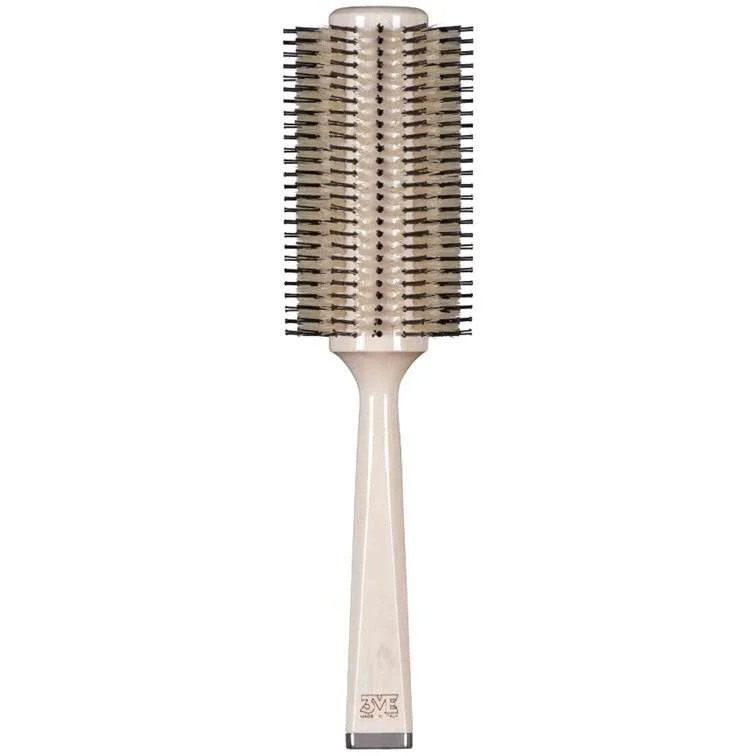 SPAZZOLA SQUARE RULLO DOUBLE MEDIUM CON SETOLE IN CINGHIALE PURO E NYLON Ø 64 MM.