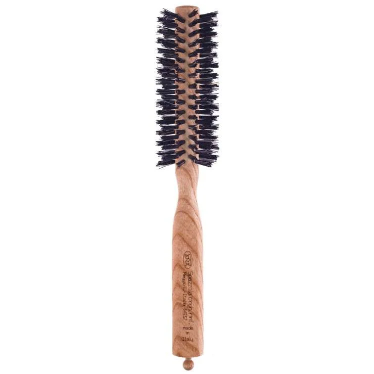 SPAZZOLA FRASSINO CON SETOLE IN CINGHIALE RINFORZATO DIAM. 37 MM.