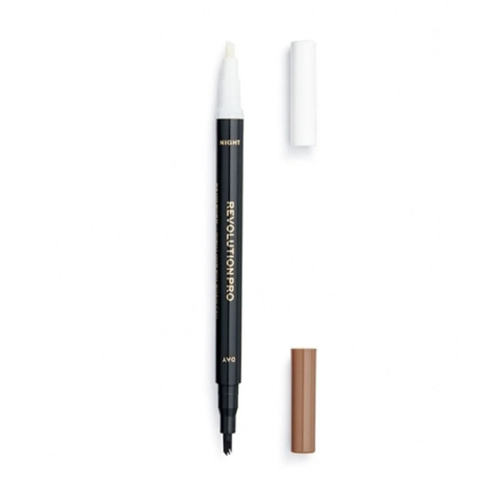 Makeup Revolution 24 ore giorno e notte sopracciglia crema matita marrone cenere 16 ml