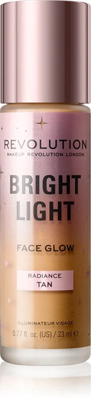 Makeup Revolution Bright Light lozione illuminante colorata colore Radiance Tan 23 ml