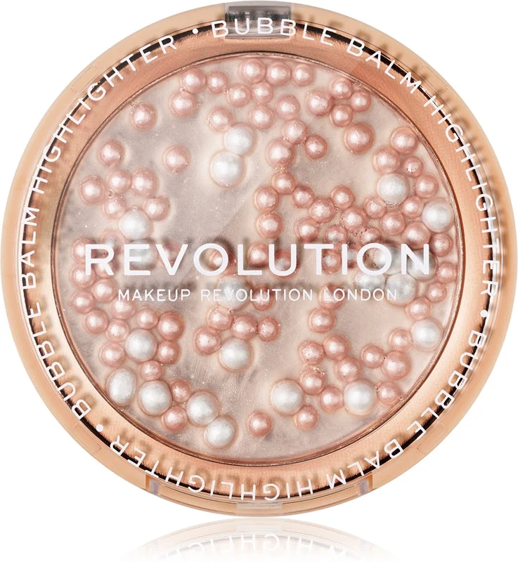 Makeup Revolution Bubble Balsamo illuminante in gel colore Icy Rose 4,5 g