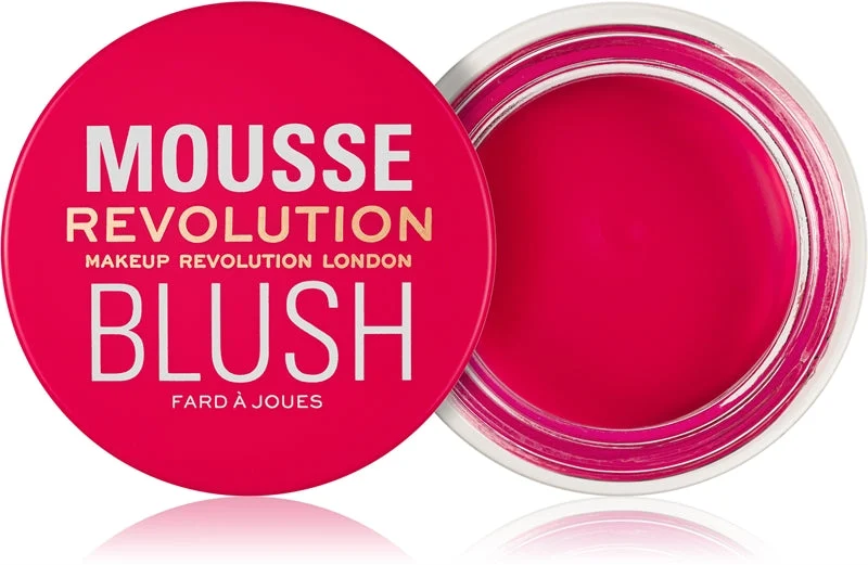 Makeup Revolution Mousse blush colore Juicy Fuchsia Pink 6 g