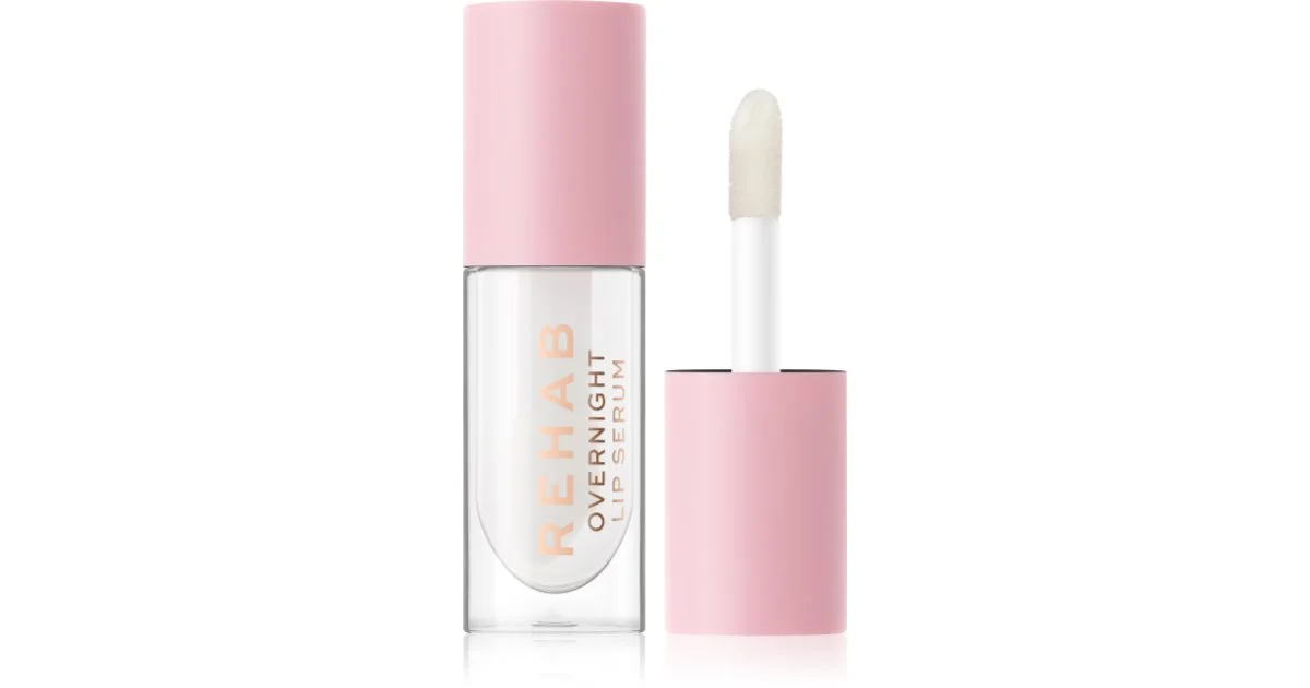 Makeup Revolution Rehab Overnight- Siero idratante notte per labbra - 5ml