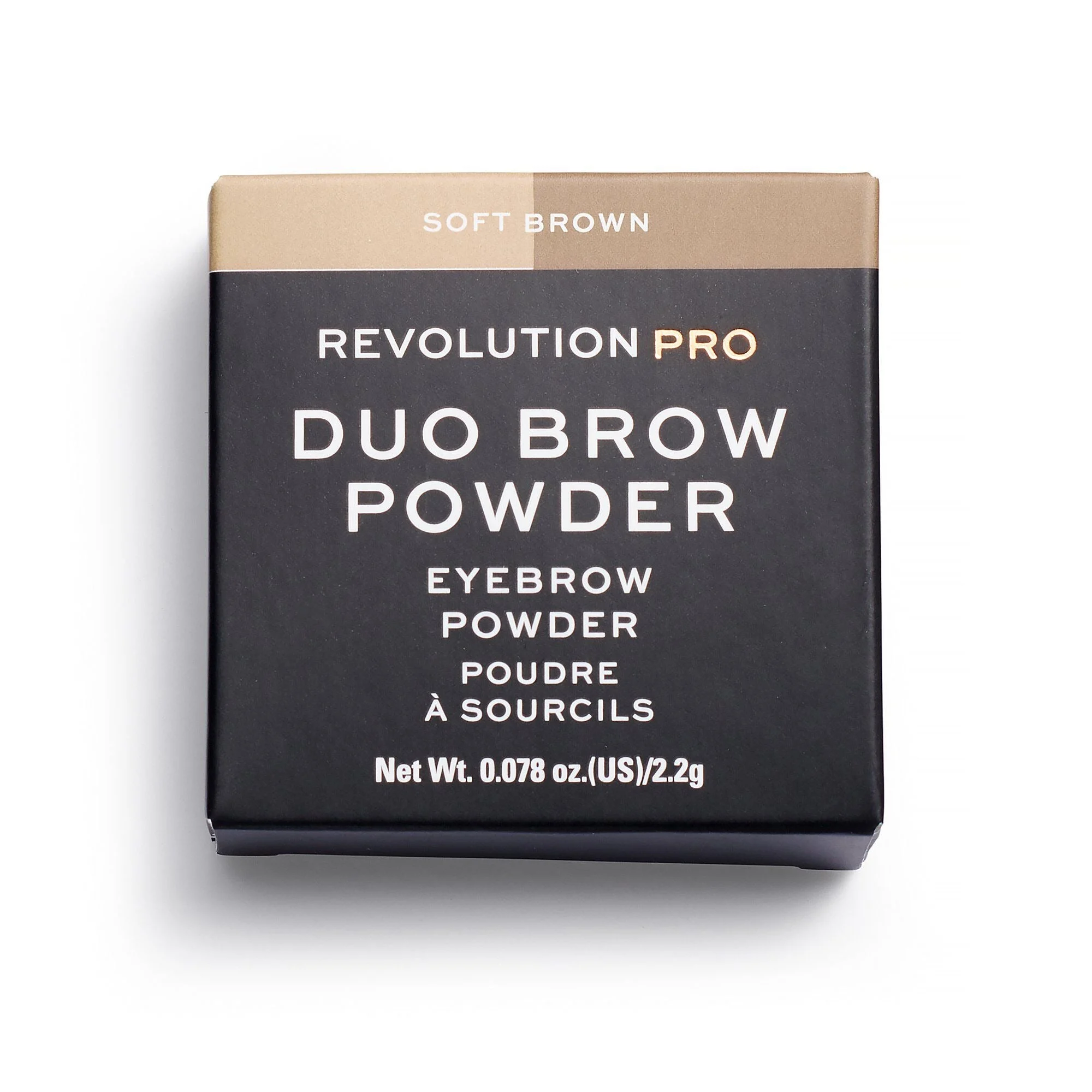 Makeup Revolution REVOLUTION PRO Vegan polvere sopracciglia marrone soft 22 g