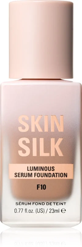 Makeup Revolution Skin Silk Siero fondotinta illuminante leggero colore F10 23 ml