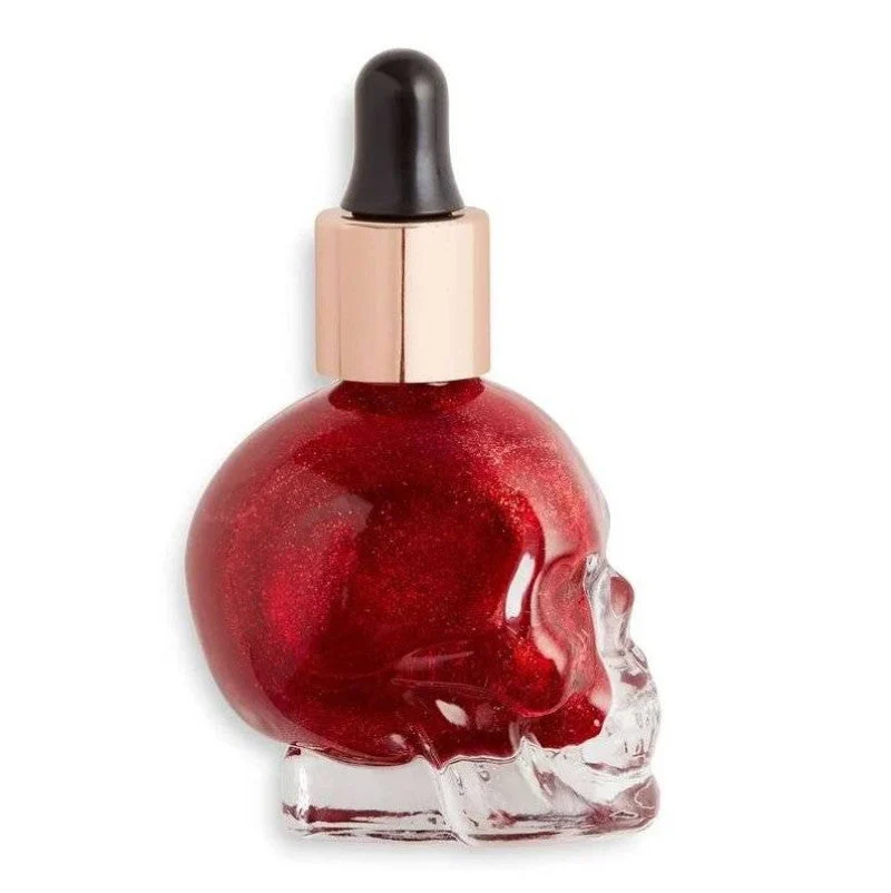 Makeup Revolution Skull Edition illuminante liquido Creature Blood of My Enemies 13 ml