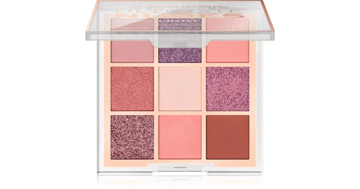 Makeup Revolution Ultimate Nudes palette di ombretti colore Light 8 g