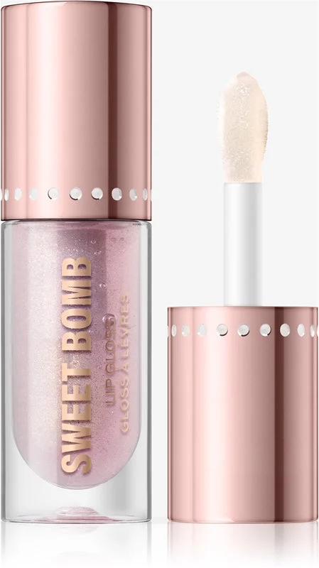 Makeup Revolution Y2k Sweet Bomb lucidalabbra brillante colore Vanilla Ice White Holo 4.5 ml