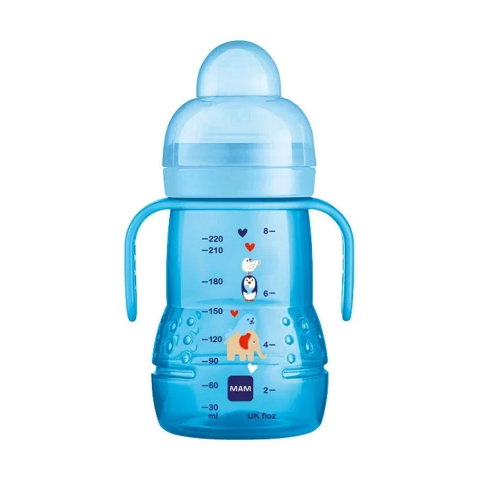 MAM Transition Bottle 4 mesi+ "Arctic" - Blu 220 ml