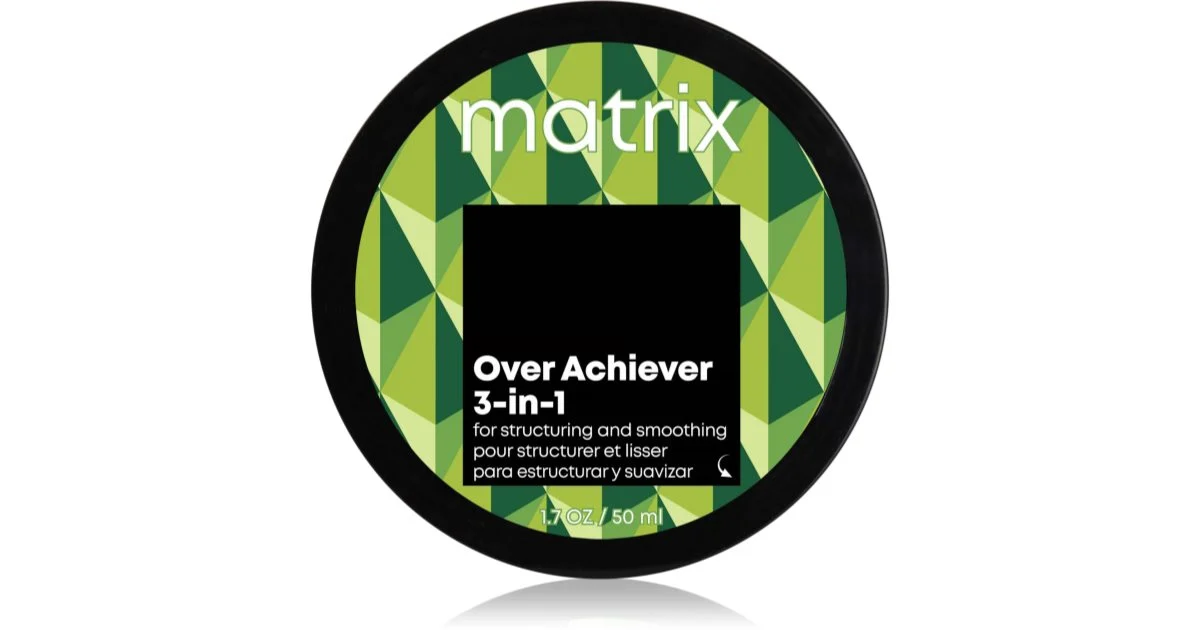 Matrix Over Achiever 3-in-1 cera per capelli fissante forte 3 in 1 50 ml