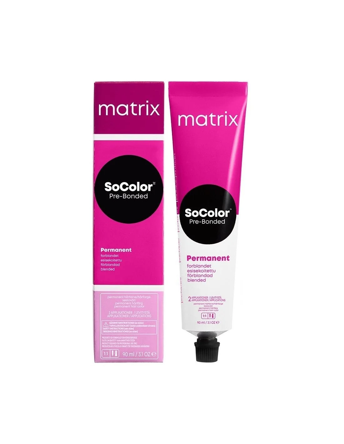 Matrix SoColor Pre-Bonded Blended tinta permanente per capelli colore 6Mg Dunkelblond Mocha Gold 90 ml