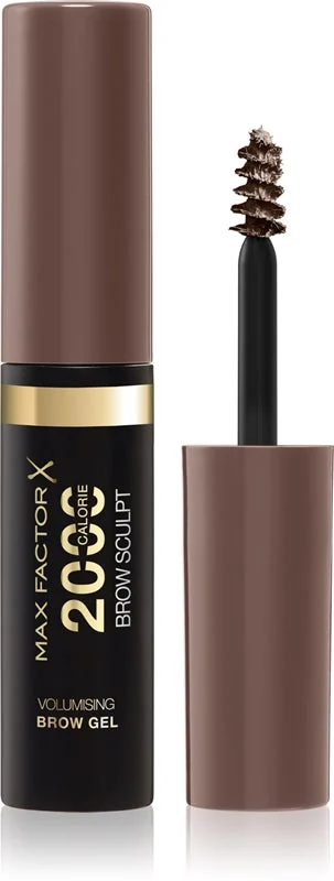Max Factor 2000 Calorie Gel Volumizzante per Sopracciglia 001-Morbido Marrone 4,5ml