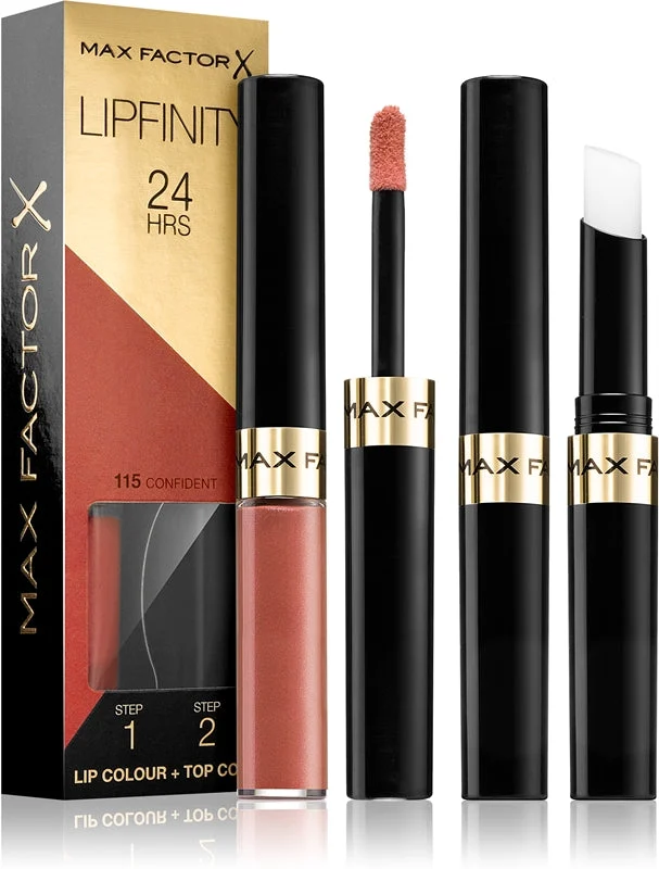 Max Factor Lipfinity Colore labbra 24h 115 Confident 2ml