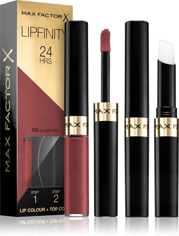 Max Factor Lipfinity rossetto 102 Glistening
