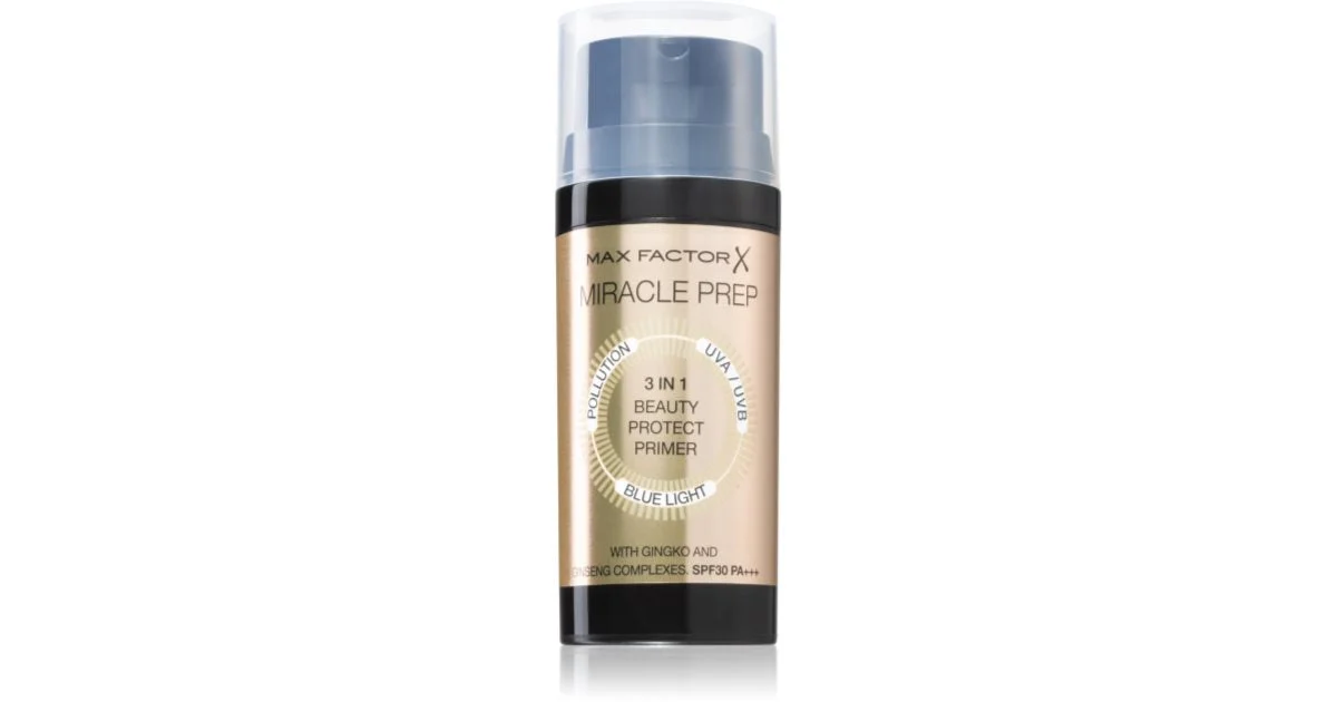 Max factor Miracle Prep SPF 30 3in1 Beauty Protect Primer - Make-up base 30 ml