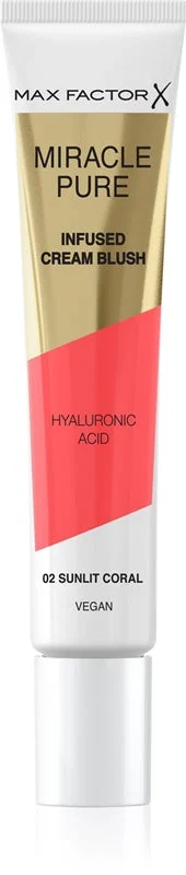 Max Factor Miracle Pure Infused Blush in crema 15 ml 02 Sunlit Coral