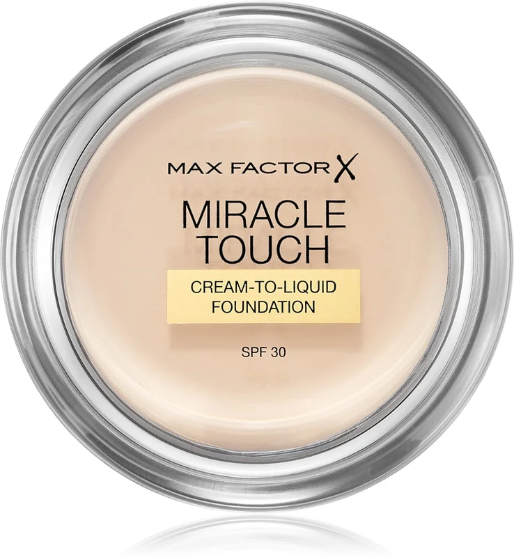 Max factor Miracle Touch Cream-To-Liquid Fondotinta SPF30 - Trucco 11,5 g 047 Vaniglia