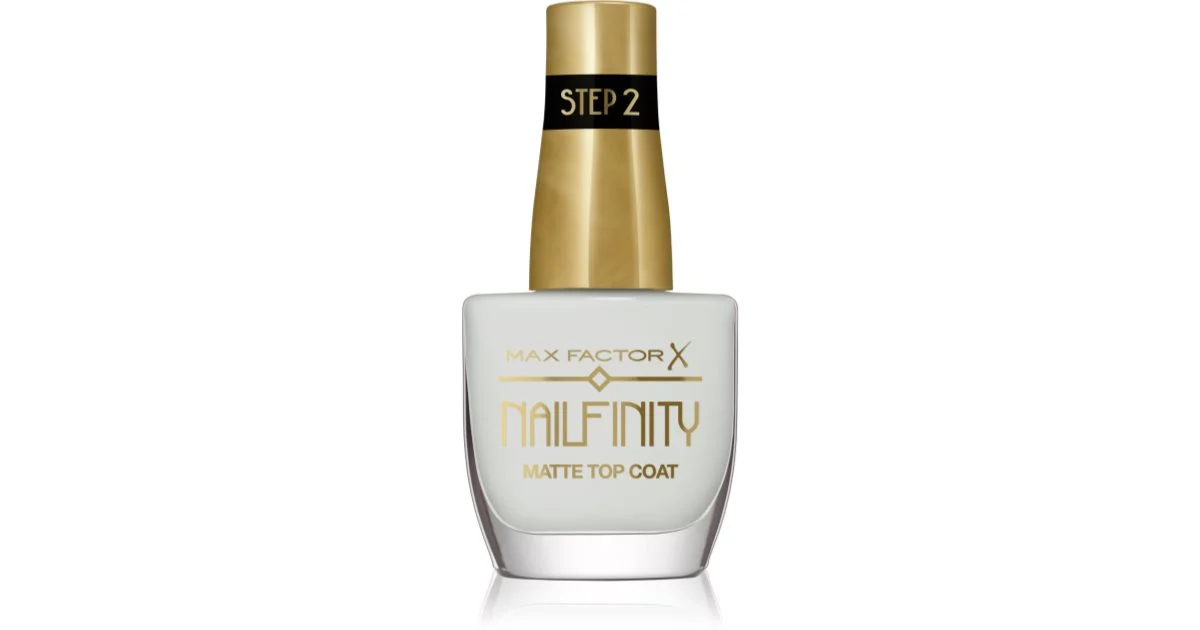 Max Factor Nailfinity Matte Top Coat 12 ml 101 Velvet Curtain