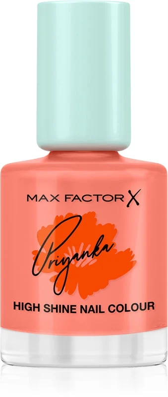 Max Factor x Priyanka Miracle Pure smalto per unghie e asciugatura rapida edizione limitata colore 410 Bold Marigold 12 ml