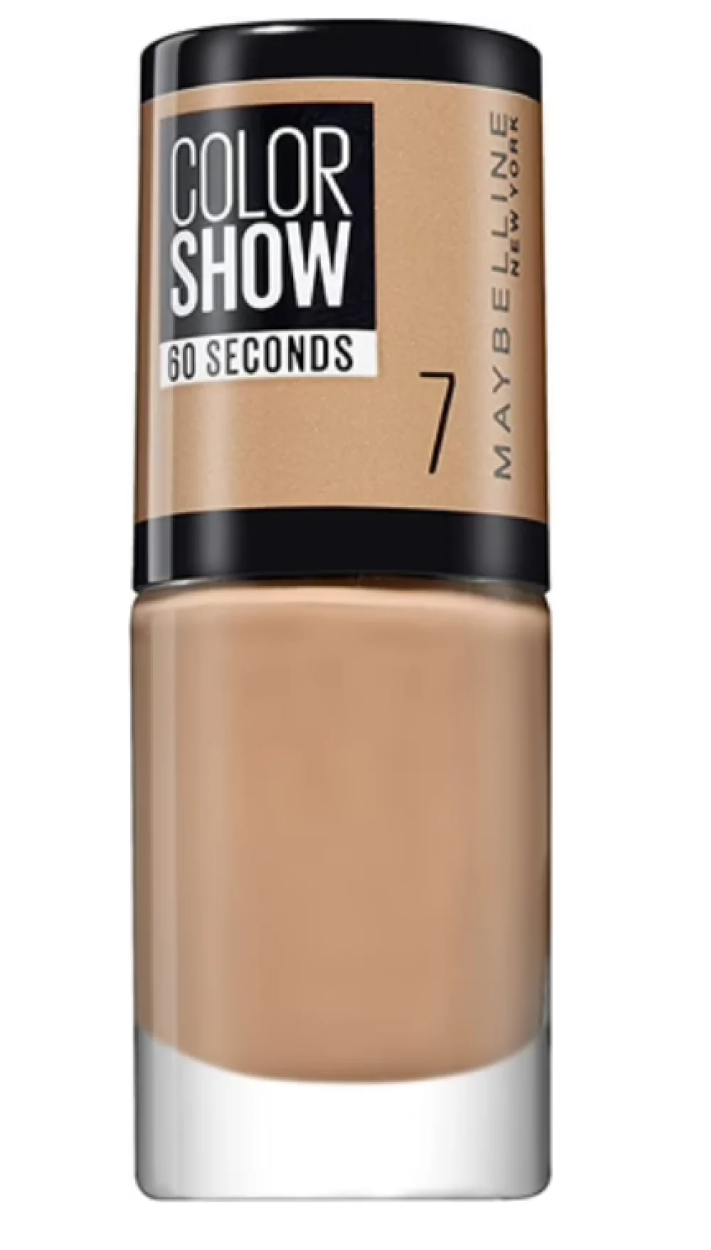 Maybelline Color Show 60 Secondi Smalto per Unghie Nr. 7 Suede Nudo 7 ml