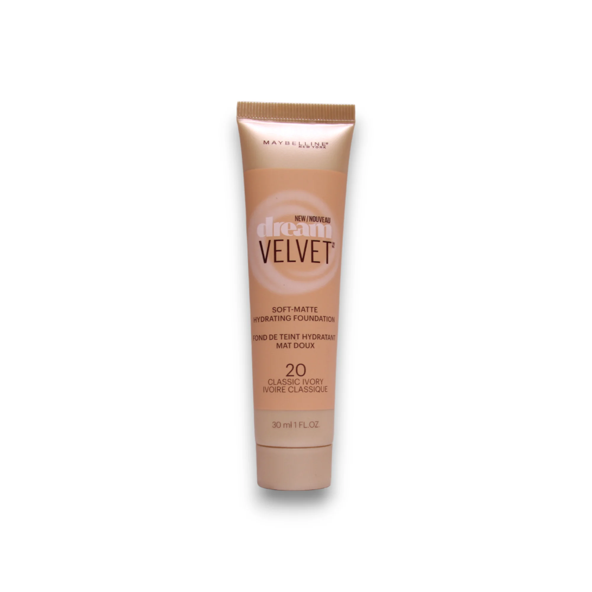 Maybelline Dream Velvet Soft Matte Fondotinta 20 Classic avorio 30 ml