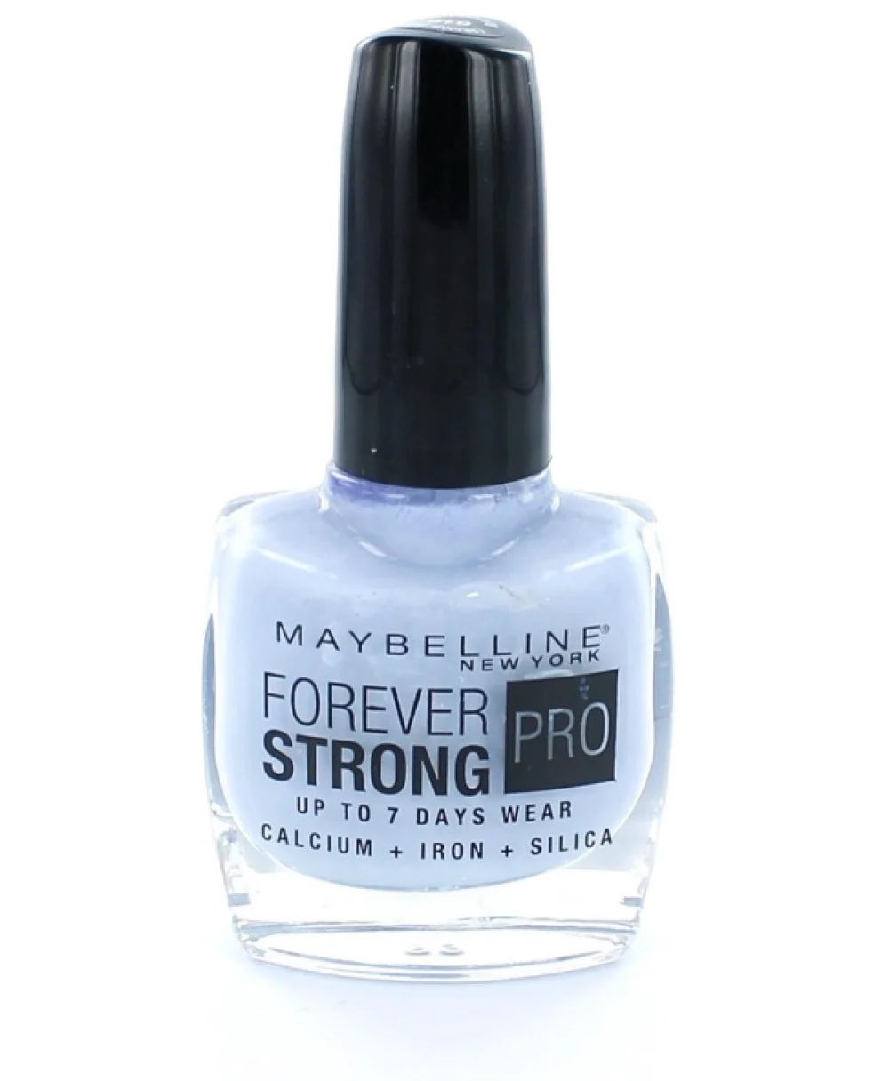 Maybelline Forever Strong Super Stay 7 giorni Smalto per Unghie Nr. 610 Blu Ceramica 10 ml