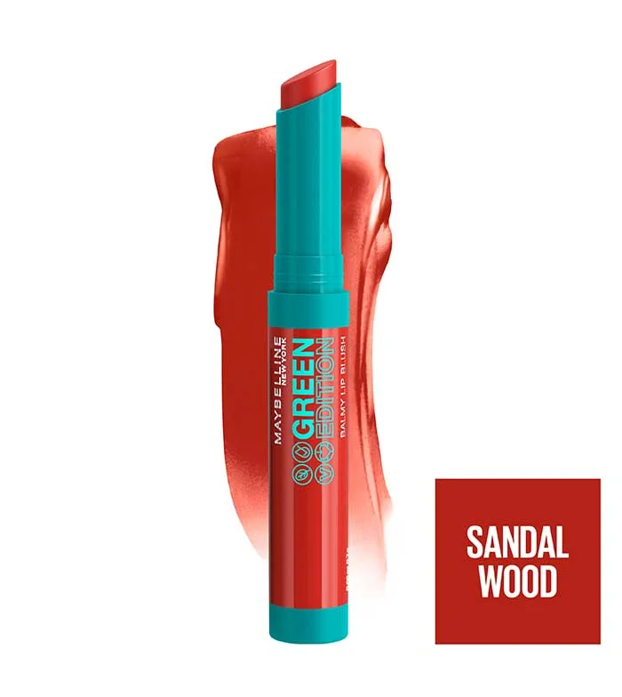 Maybelline Green Edition Balsamo per labbra 10-Sandalo 1,7g