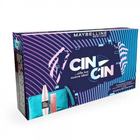 Maybelline Maybelline New York Coffret Occhi Ciglia + Rossetto Vinyl Ink 20