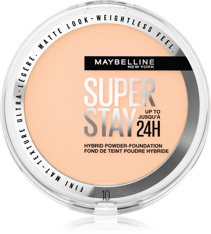 Maybelline Fondotinta polvere SuperStay 24H 9 g - Tonalità: 10