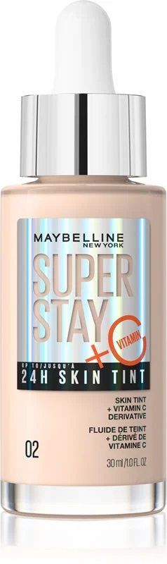 Maybelline Superstay 24H Skin Tint + Fondotinta Vitamina C 30 ml 02