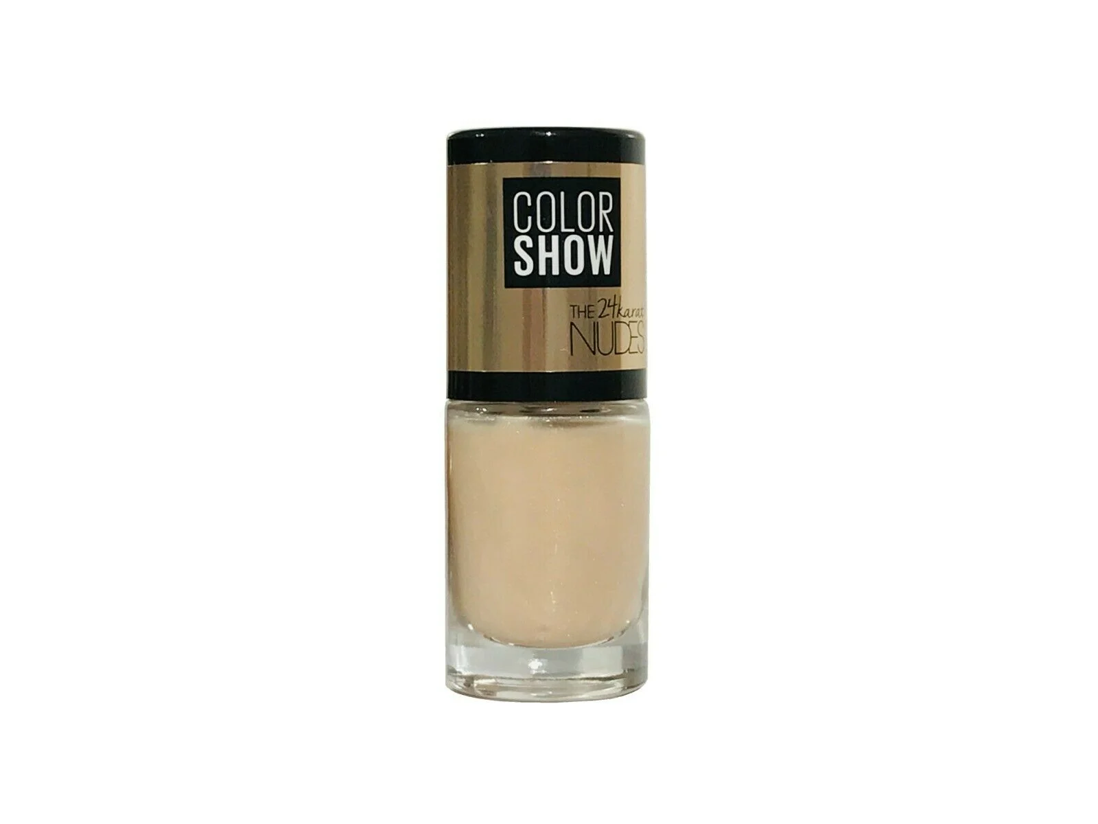 Maybelline Show The 24 Krat Nudes Smalto per Unghie Nr. 210 Grained Rossa 7 ml