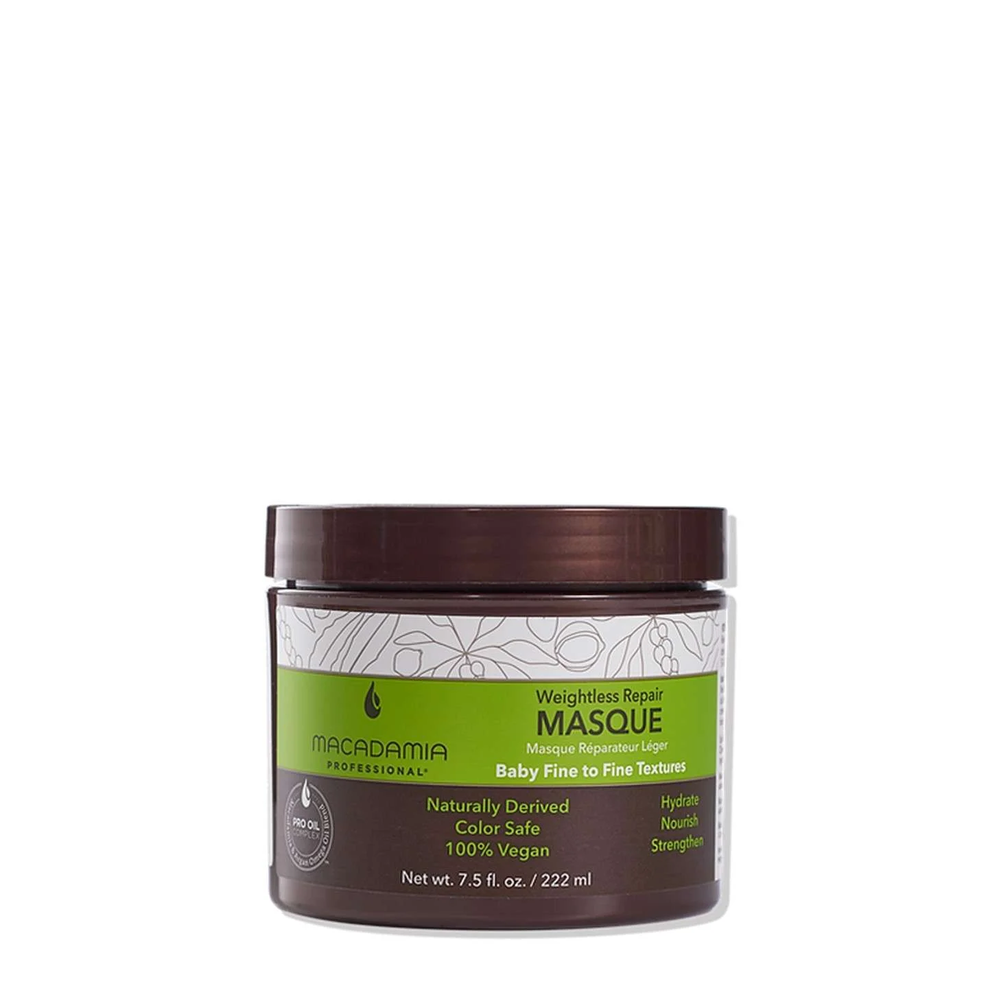 MACADAMIA PROFESSIONAL WEIGHTLESS REPAIR MASQUE 222 ML