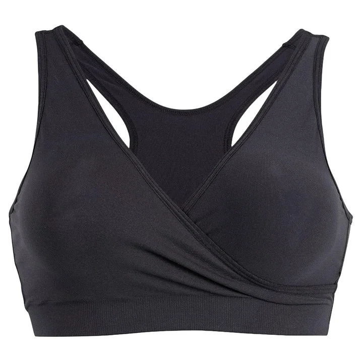 Medela Keep Cool Reggiseno Notturno Gravidanza e Allattamento Traspirante - Nero - Taglia S