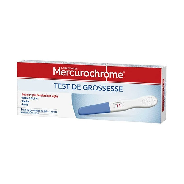 Test del mercurocromo di Grossesse 1