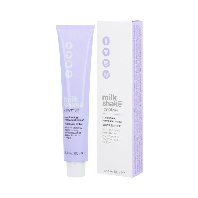 Milk Shake Creative Hair Dye 100ml, palette colori 8.35 | 8GM || Biondo chiaro mogano dorato