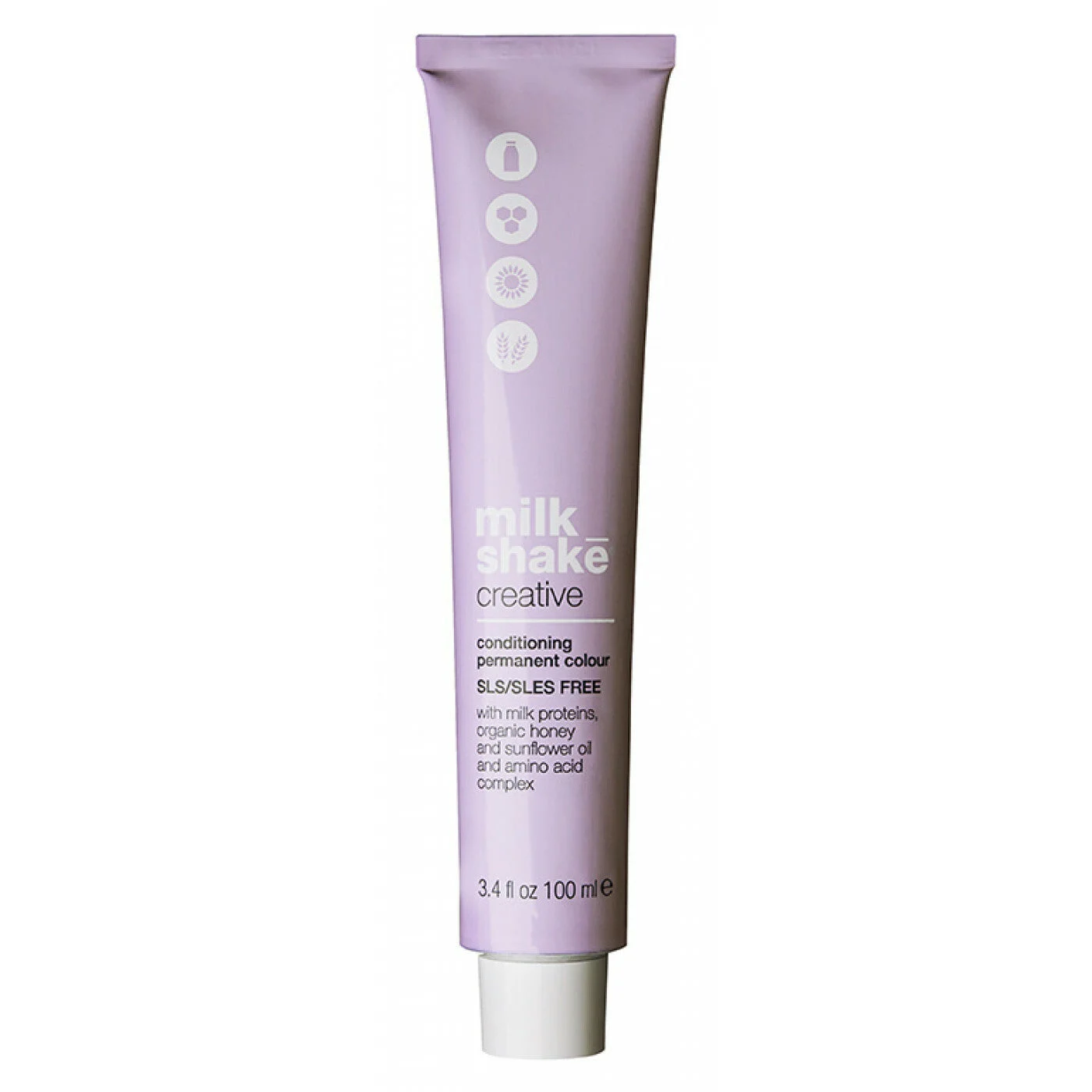 Milk Shake Creative SLS/SLES-Free tintura permanente per capelli .7.V Metallic Violet 100 ml