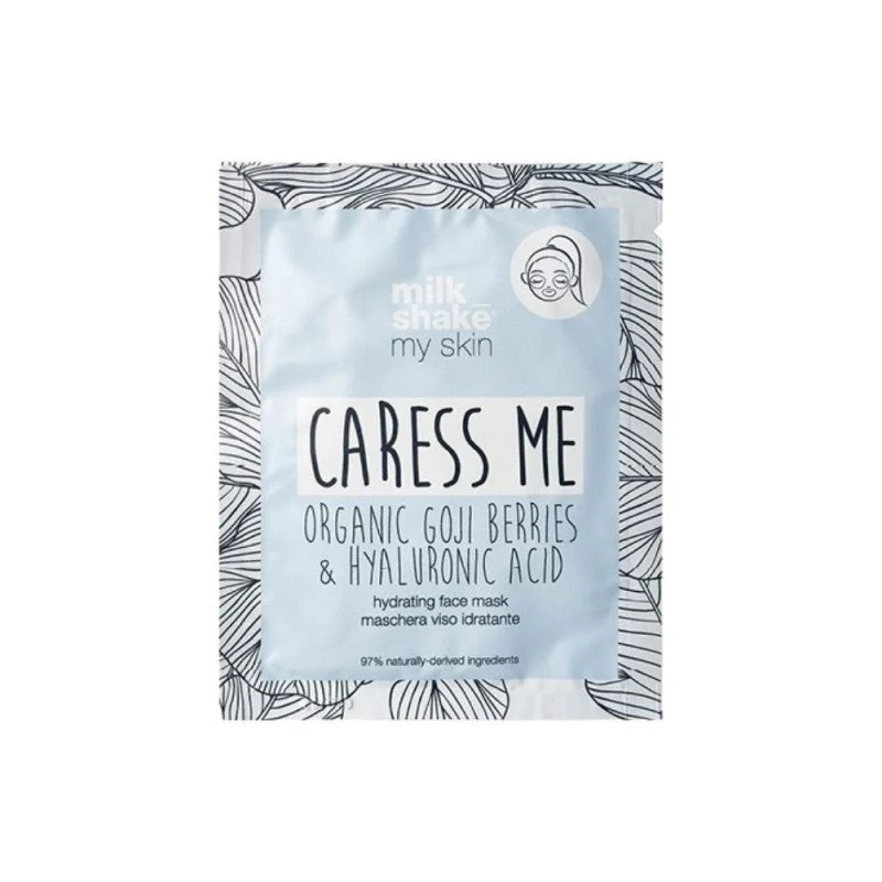 Milk Shake My Skin Caress Me Maschera Idratante in Tessuto all'Acido Ialuronico per il Viso Giorno 6 pz 28 g
