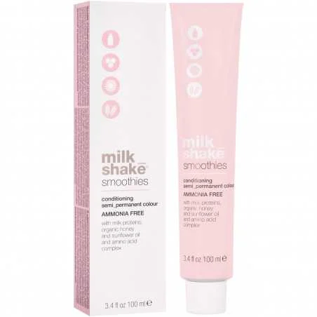Milk Shake Smoothie Semi-Perm Hair Dye 100ml, palette colori 5.77 | 5VV || Marrone viola intenso chiaro