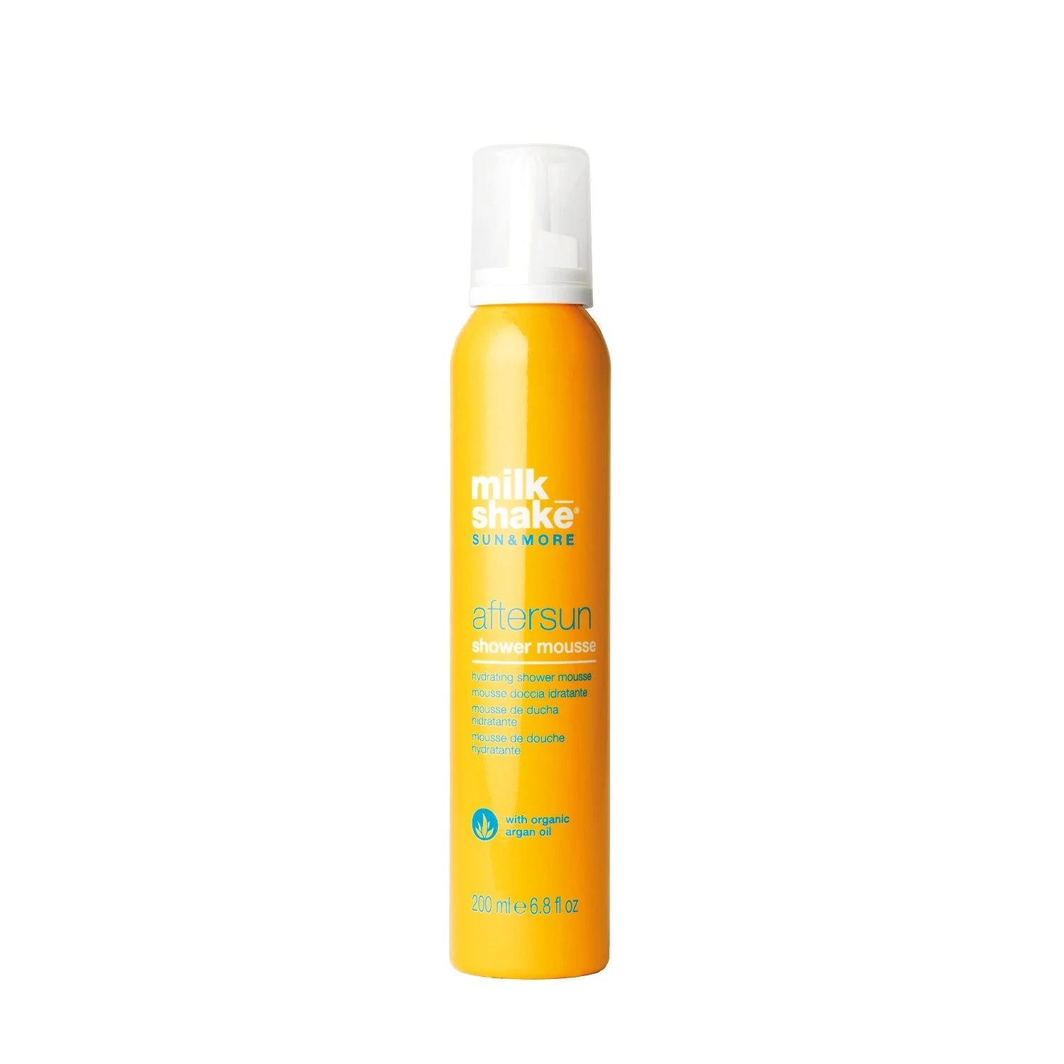 Milk Shake, Sun & More, olio di argan, idratante, mousse doposole, 200 ml