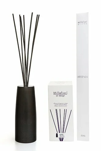 Millefiori milano Diffusore in legno Air Design Ellisse 7 stick marrone