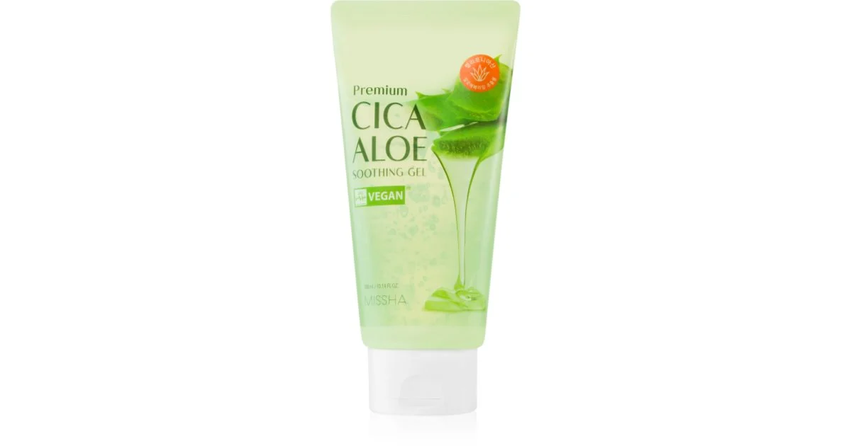 Missha Premium Cica Aloe gel idratante e lenitivo con aloe vera 300 ml