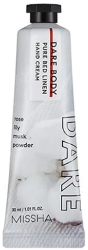 Missha Crema mani idratante Dare Body Pure Bed Linen 30 ml