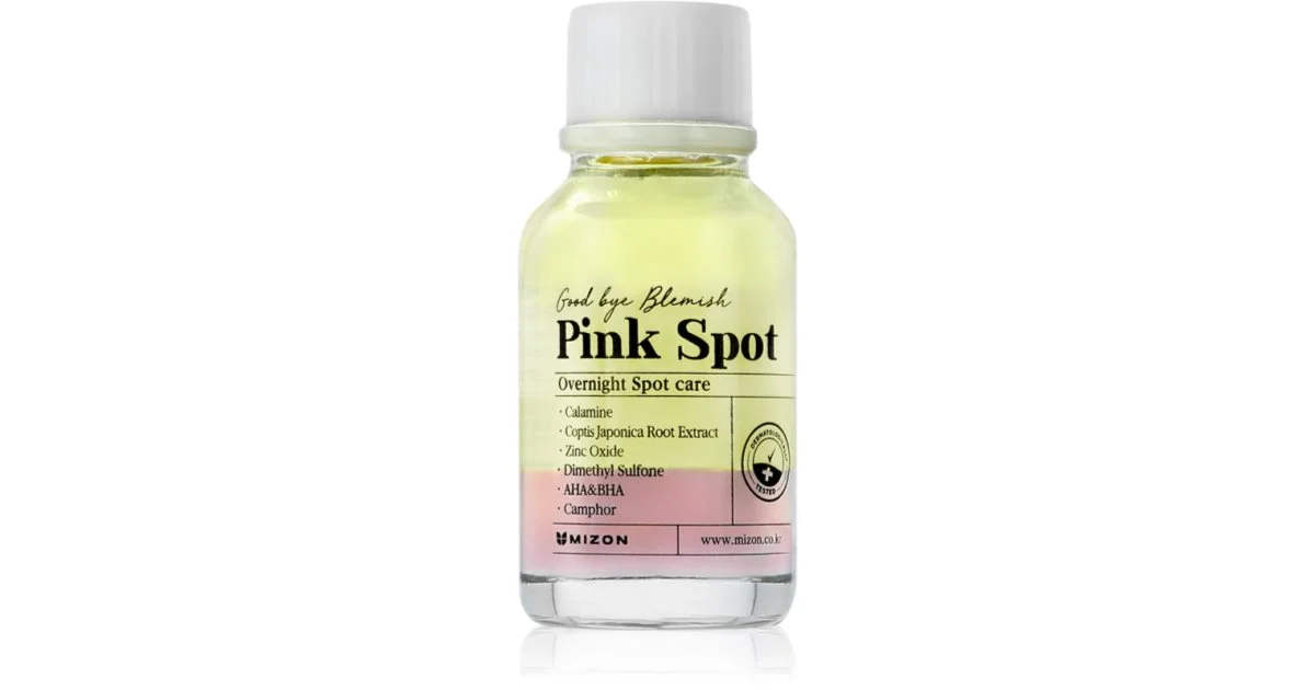 Mizon Pink Spot Good Bye Blemish Trattamento anti-macchie notturno - 19 ml
