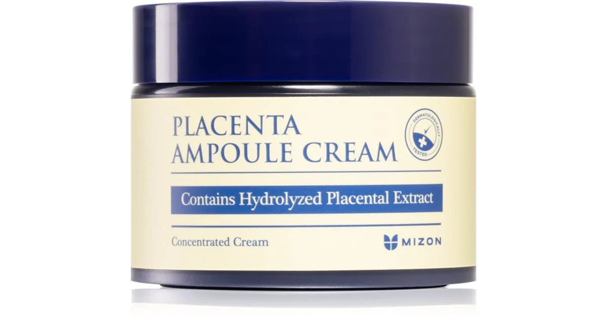 Mizon Placenta Ampoule crema per la rigenerazione della pelle 50 ml