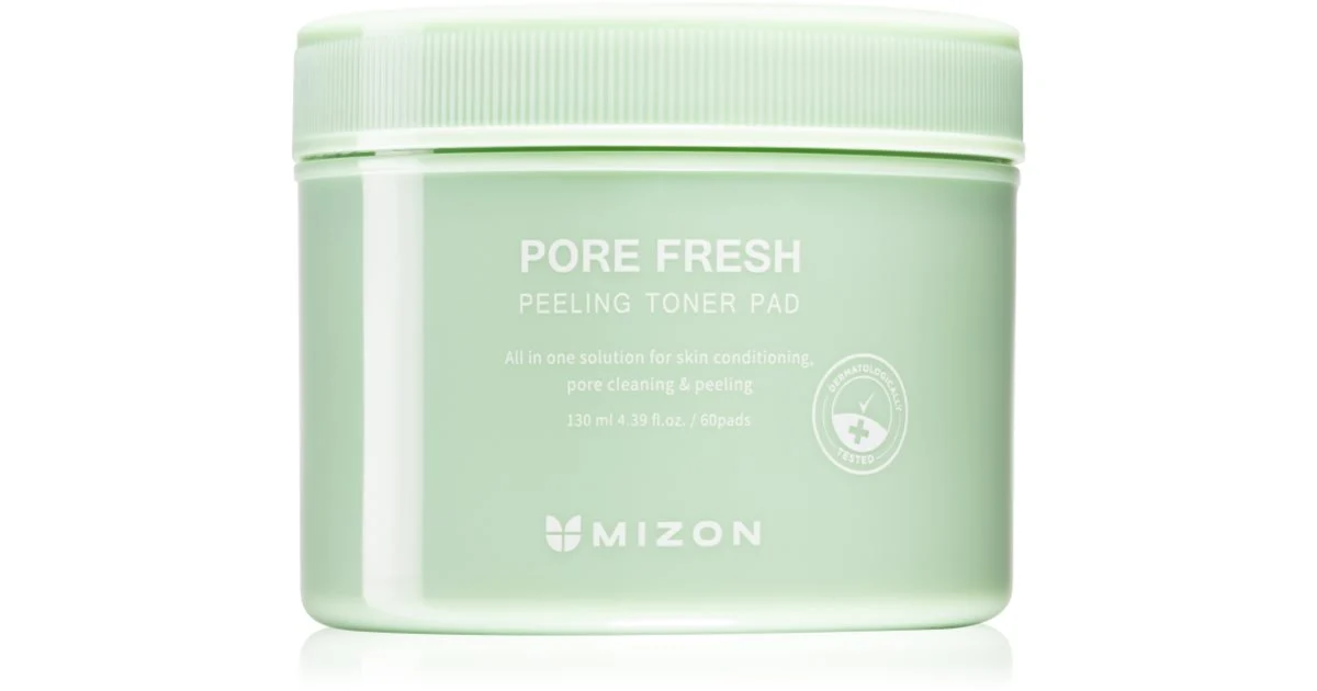 Mizon Pore Fresh dischetti esfolianti viso per pelli sensibili con tendenza all'acne 60 pezzi
